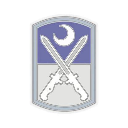 218 Maneuver Enhancement Brigade 3 (U.S. Army) STICKER Vinyl Kiss-Cut Decal 2 Inch Transparent - The Sticker Space