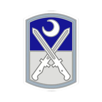 218 Maneuver Enhancement Brigade 3 (U.S. Army) STICKER Vinyl Kiss-Cut Decal 2 Inch White - The Sticker Space