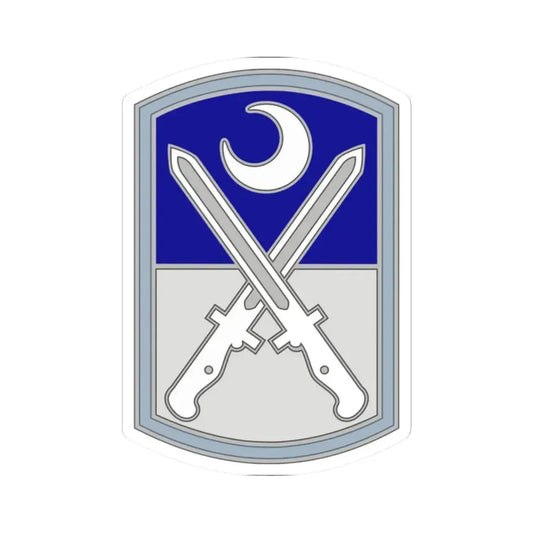 218 Maneuver Enhancement Brigade 3 (U.S. Army) STICKER Vinyl Kiss-Cut Decal 2 Inch White - The Sticker Space