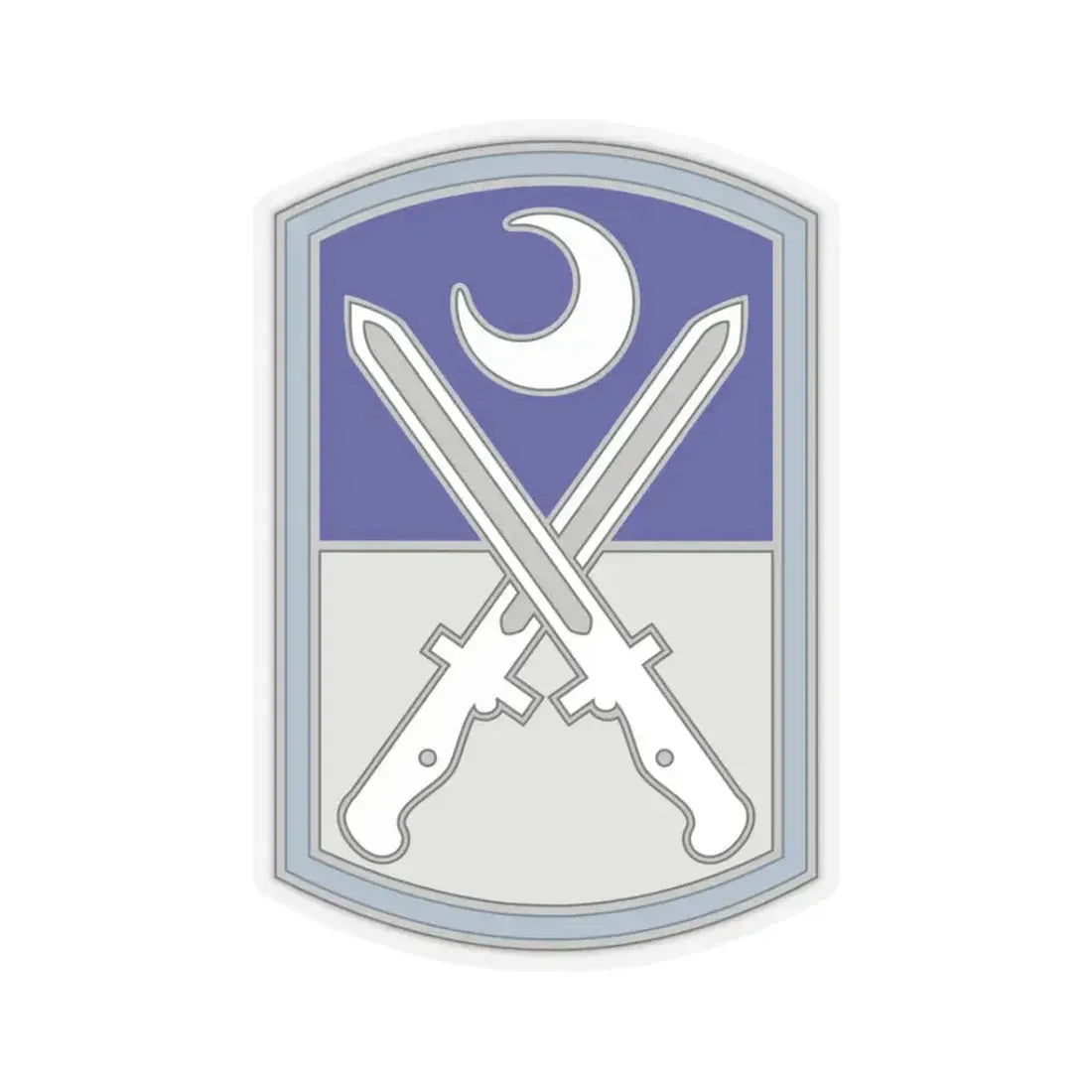 218 Maneuver Enhancement Brigade 3 (U.S. Army) STICKER Vinyl Kiss-Cut Decal 3 Inch Transparent - The Sticker Space