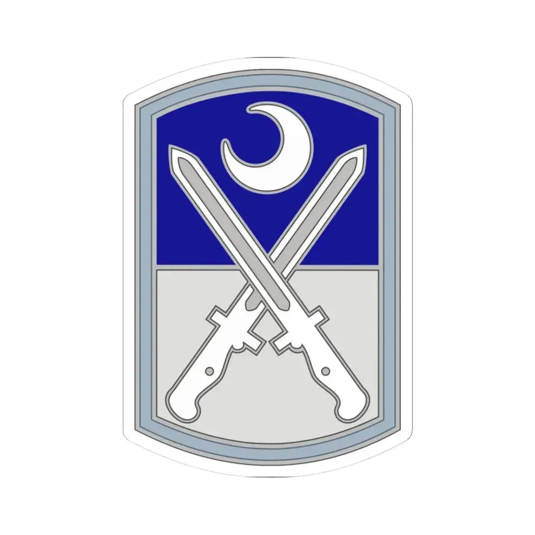 218 Maneuver Enhancement Brigade 3 (U.S. Army) STICKER Vinyl Kiss-Cut Decal 3 Inch White - The Sticker Space