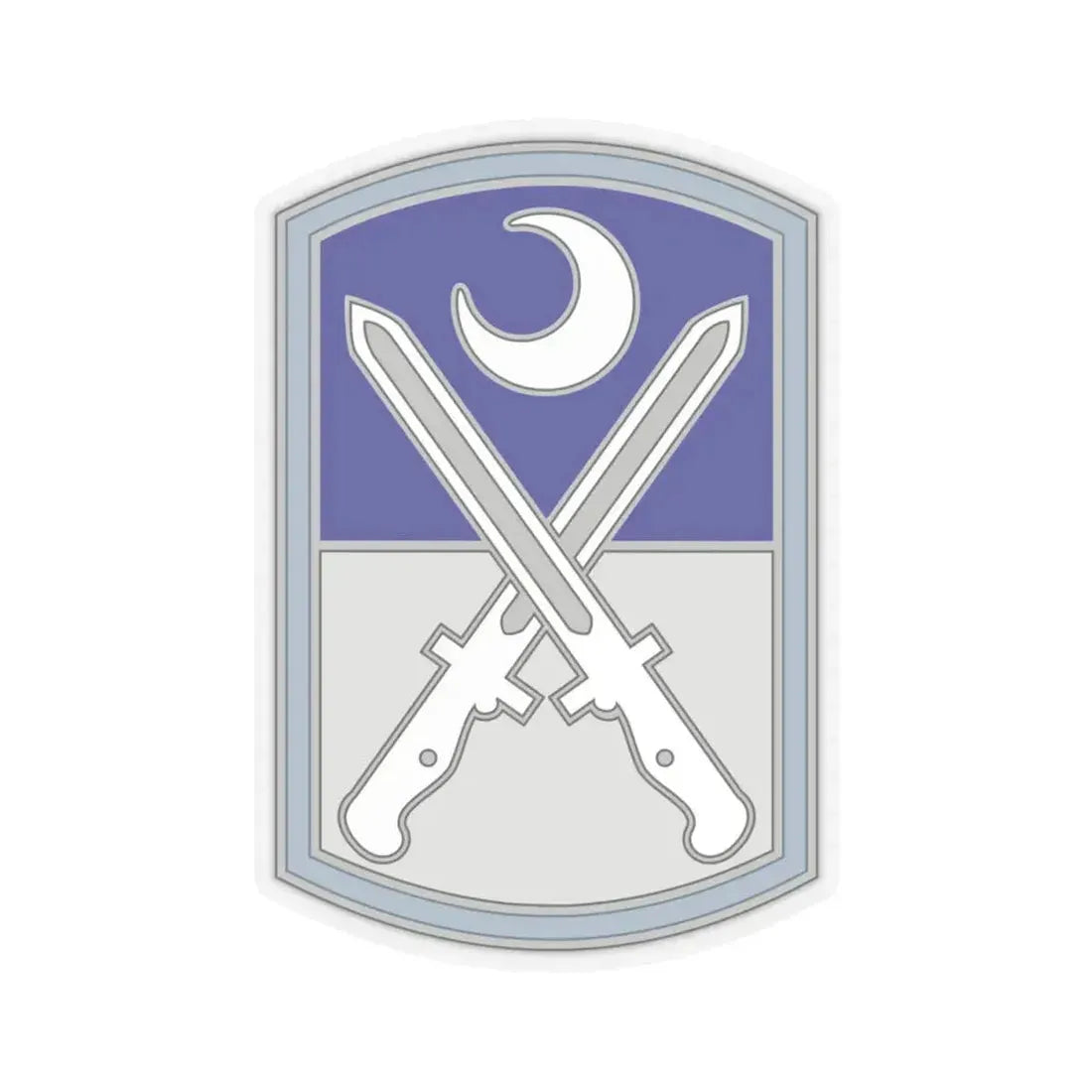 218 Maneuver Enhancement Brigade 3 (U.S. Army) STICKER Vinyl Kiss-Cut Decal 4 Inch Transparent - The Sticker Space