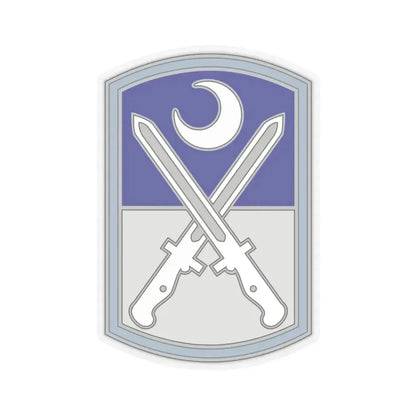 218 Maneuver Enhancement Brigade 3 (U.S. Army) STICKER Vinyl Kiss-Cut Decal 4 Inch Transparent - The Sticker Space