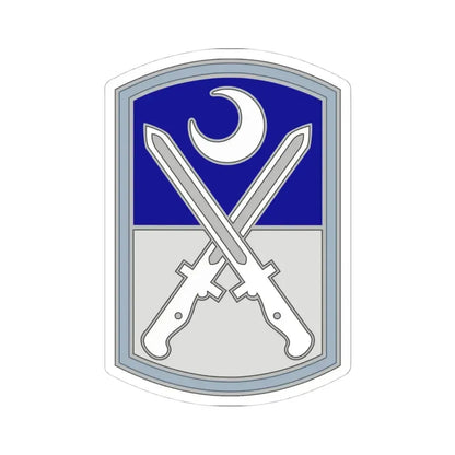 218 Maneuver Enhancement Brigade 3 (U.S. Army) STICKER Vinyl Kiss-Cut Decal 4 Inch White - The Sticker Space