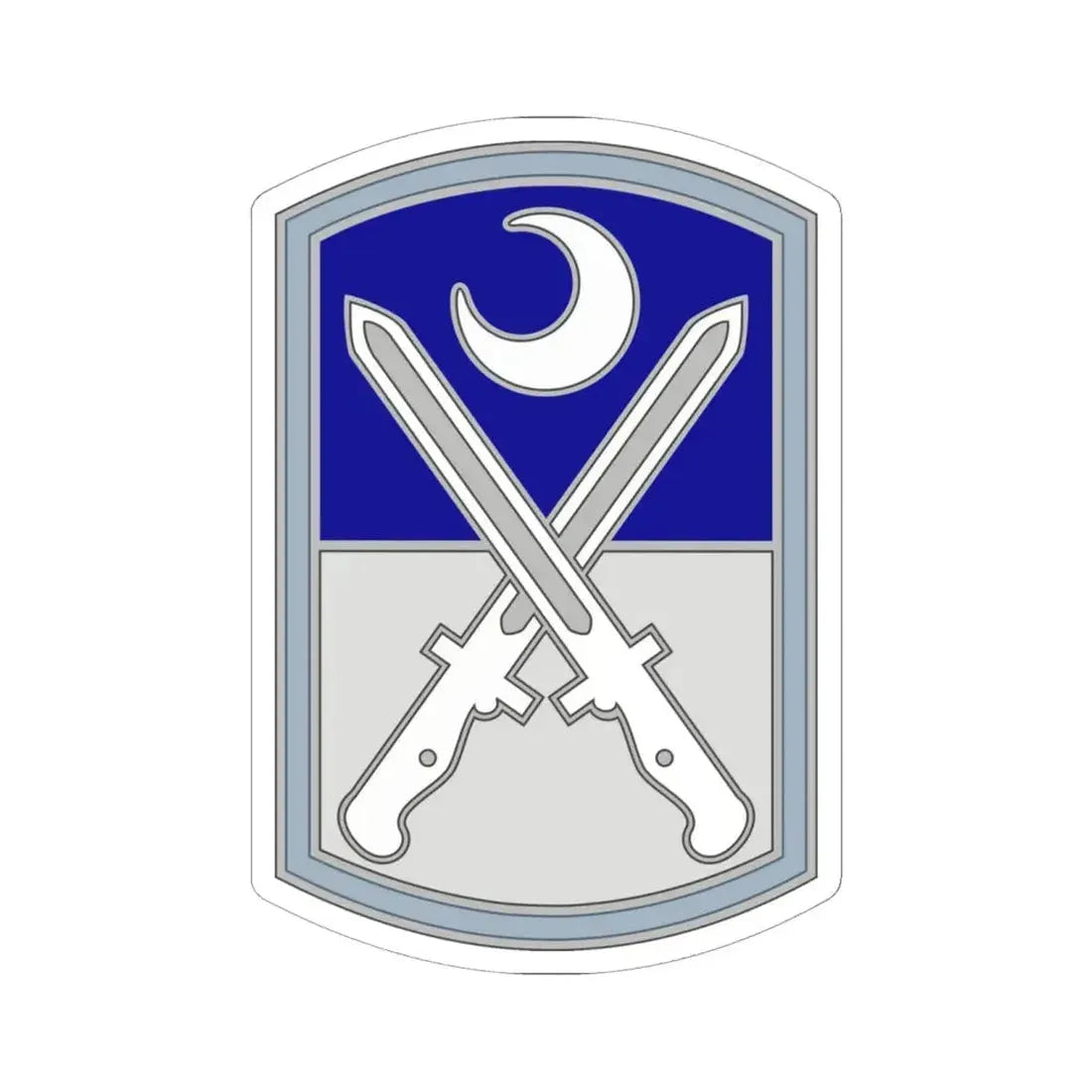 218 Maneuver Enhancement Brigade 3 (U.S. Army) STICKER Vinyl Kiss-Cut Decal 6 Inch White - The Sticker Space