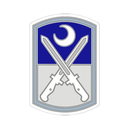 218 Maneuver Enhancement Brigade 3 (U.S. Army) STICKER Vinyl Kiss-Cut Decal 6 Inch White - The Sticker Space