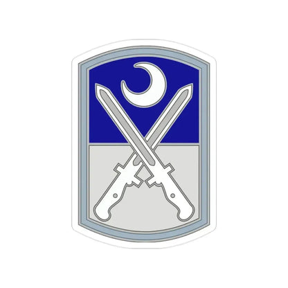 218 Maneuver Enhancement Brigade 3 (U.S. Army) Transparent STICKER Die-Cut Vinyl Decal 2 Inch - The Sticker Space