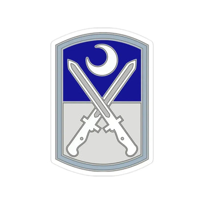 218 Maneuver Enhancement Brigade 3 (U.S. Army) Transparent STICKER Die-Cut Vinyl Decal 2 Inch - The Sticker Space