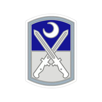 218 Maneuver Enhancement Brigade 3 (U.S. Army) Transparent STICKER Die-Cut Vinyl Decal 5 Inch - The Sticker Space