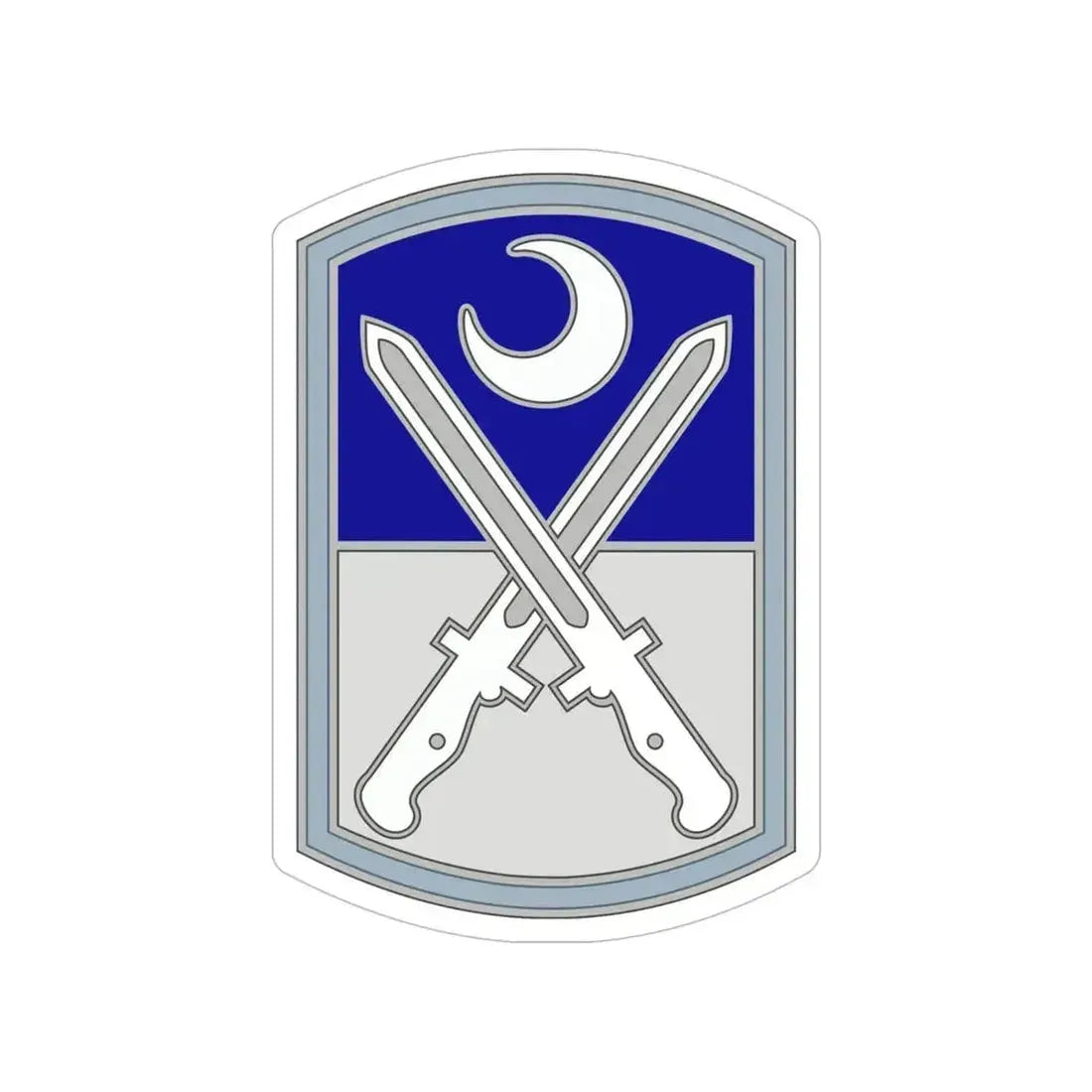 218 Maneuver Enhancement Brigade 3 (U.S. Army) Transparent STICKER Die-Cut Vinyl Decal 6 Inch - The Sticker Space