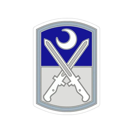 218 Maneuver Enhancement Brigade 3 (U.S. Army) Transparent STICKER Die-Cut Vinyl Decal 6 Inch - The Sticker Space