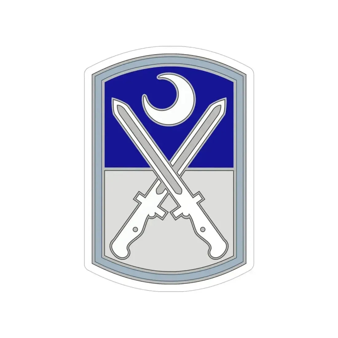 218 Maneuver Enhancement Brigade 3 (U.S. Army) Transparent STICKER Die-Cut Vinyl Decal 6 Inch - The Sticker Space