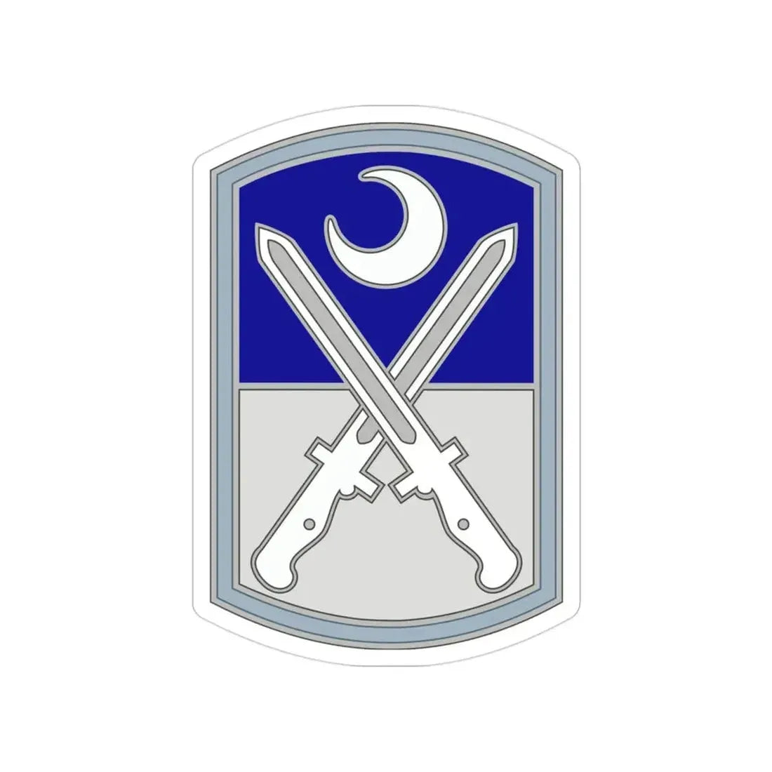 218 Maneuver Enhancement Brigade 3 (U.S. Army) Transparent STICKER Die-Cut Vinyl Decal - The Sticker Space