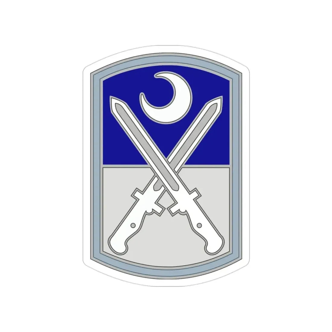 218 Maneuver Enhancement Brigade 3 (U.S. Army) Transparent STICKER Die-Cut Vinyl Decal - The Sticker Space