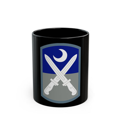 218 Maneuver Enhancement Brigade (U.S. Army) Black Coffee Mug-11oz-The Sticker Space