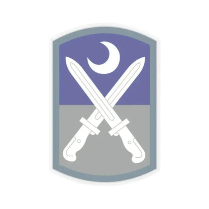 218 Maneuver Enhancement Brigade (U.S. Army) STICKER Vinyl Kiss-Cut Decal 2 Inch Transparent - The Sticker Space