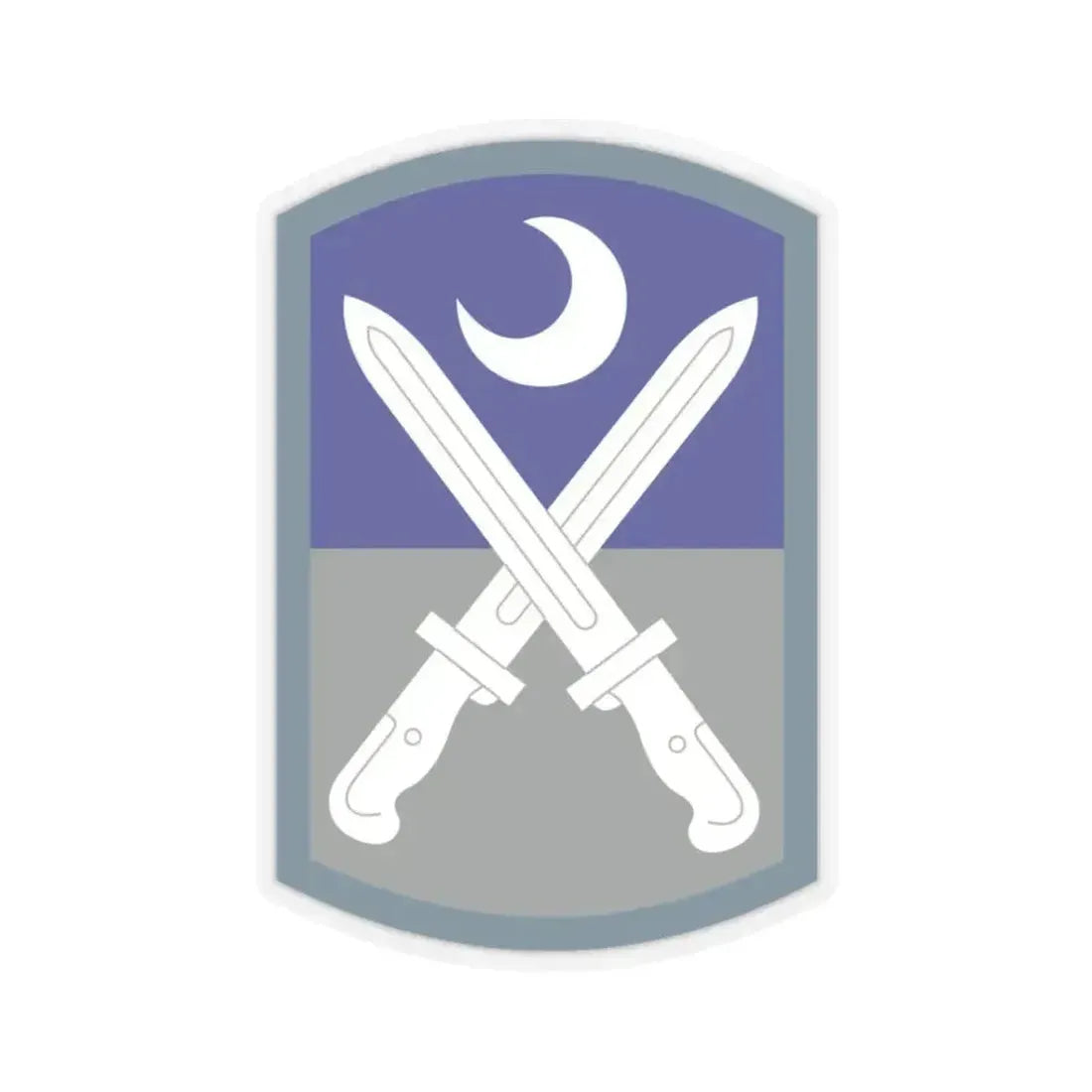 218 Maneuver Enhancement Brigade (U.S. Army) STICKER Vinyl Kiss-Cut Decal 3 Inch Transparent - The Sticker Space