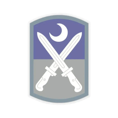 218 Maneuver Enhancement Brigade (U.S. Army) STICKER Vinyl Kiss-Cut Decal 3 Inch Transparent - The Sticker Space