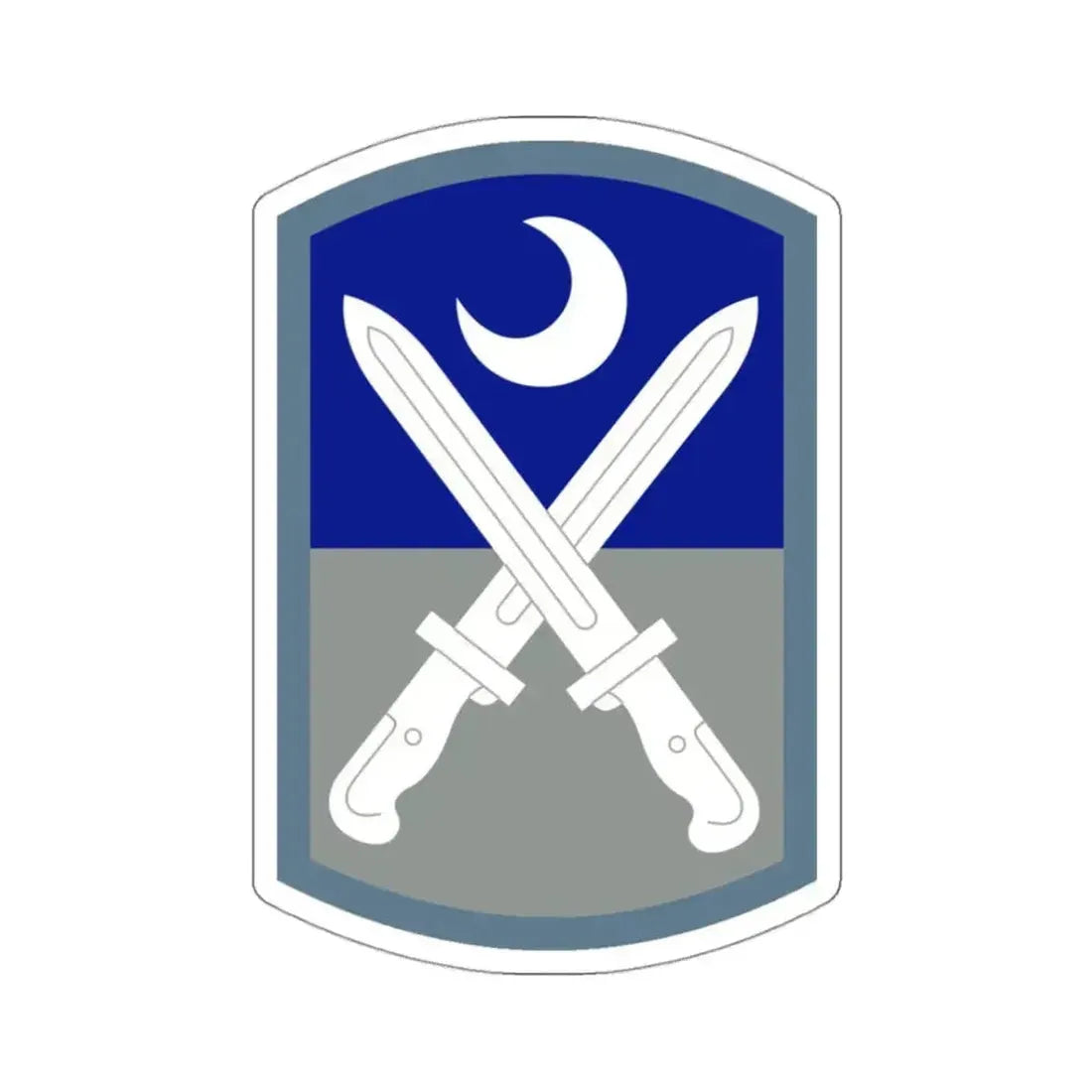 218 Maneuver Enhancement Brigade (U.S. Army) STICKER Vinyl Kiss-Cut Decal 3 Inch White - The Sticker Space