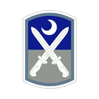 218 Maneuver Enhancement Brigade (U.S. Army) STICKER Vinyl Kiss-Cut Decal 3 Inch White - The Sticker Space