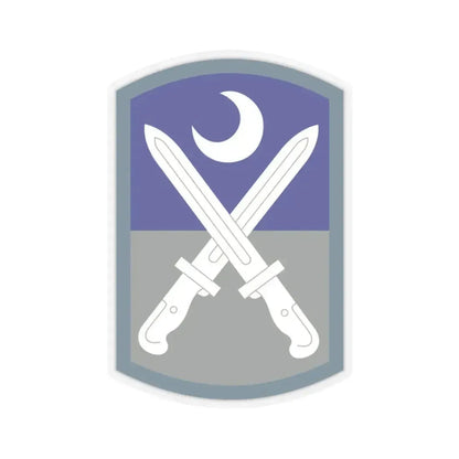 218 Maneuver Enhancement Brigade (U.S. Army) STICKER Vinyl Kiss-Cut Decal 4 Inch Transparent - The Sticker Space