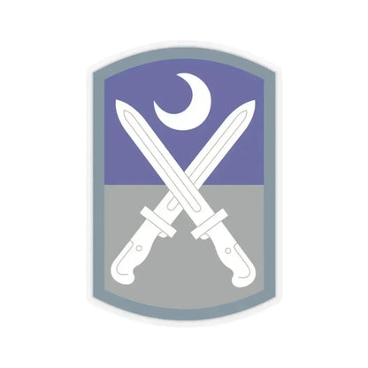 218 Maneuver Enhancement Brigade (U.S. Army) STICKER Vinyl Kiss-Cut Decal 6 Inch Transparent - The Sticker Space