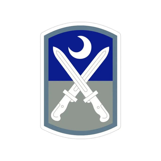 218 Maneuver Enhancement Brigade (U.S. Army) Transparent STICKER Die-Cut Vinyl Decal 6 Inch - The Sticker Space