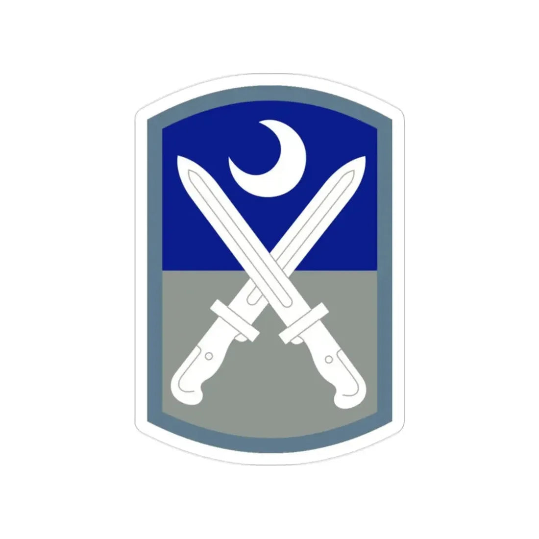 218 Maneuver Enhancement Brigade (U.S. Army) Transparent STICKER Die-Cut Vinyl Decal - The Sticker Space