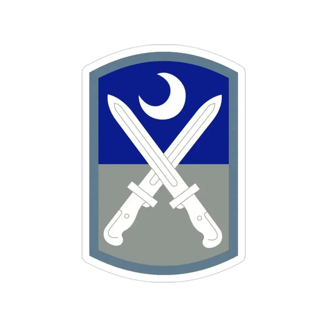 218 Maneuver Enhancement Brigade (U.S. Army) Transparent STICKER Die-Cut Vinyl Decal - The Sticker Space