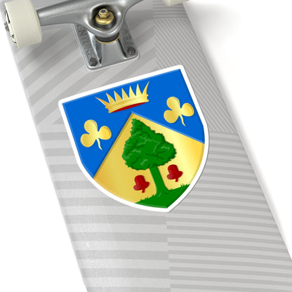 Beetstersweach wapen (Netherlands) (Coat of Arms) STICKER Vinyl Kiss-Cut Decal