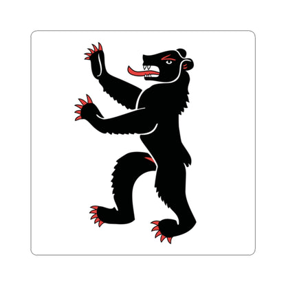 Flag of Canton of Appenzell Innerrhoden (Switzerland) STICKER Vinyl Kiss-Cut Decal