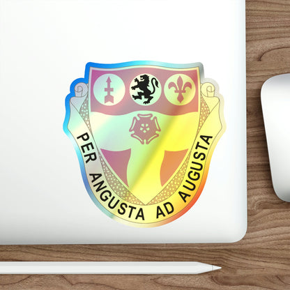 218th Field Artillery Regiment (U.S. Army) Holographic STICKER Die-Cut Vinyl Decal-The Sticker Space