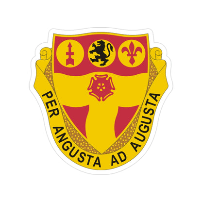 218th Field Artillery Regiment (U.S. Army) Transparent STICKER Die-Cut Vinyl Decal-2 Inch-The Sticker Space