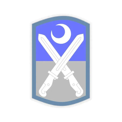 218th Infantry Brigade SSI (U.S. Army) STICKER Vinyl Kiss-Cut Decal 3 Inch Transparent - The Sticker Space