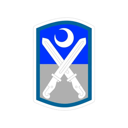 218th Infantry Brigade SSI (U.S. Army) Transparent STICKER Die-Cut Vinyl Decal 2 Inch - The Sticker Space