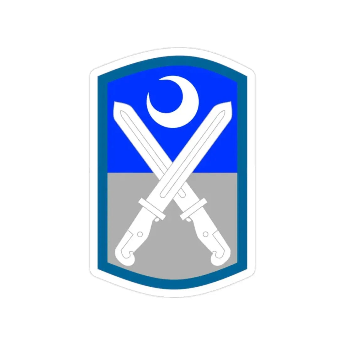 218th Infantry Brigade SSI (U.S. Army) Transparent STICKER Die-Cut Vinyl Decal - The Sticker Space