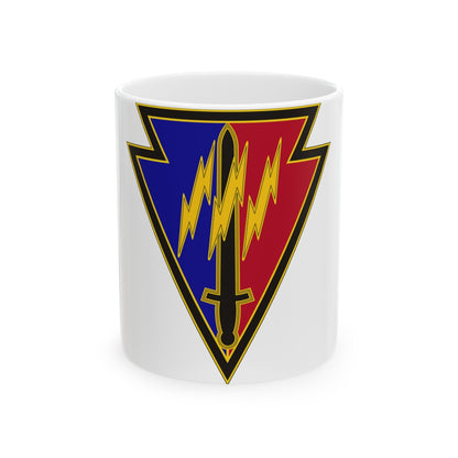 219 Engineer Brigade (U.S. Army) White Coffee Mug-11oz-The Sticker Space