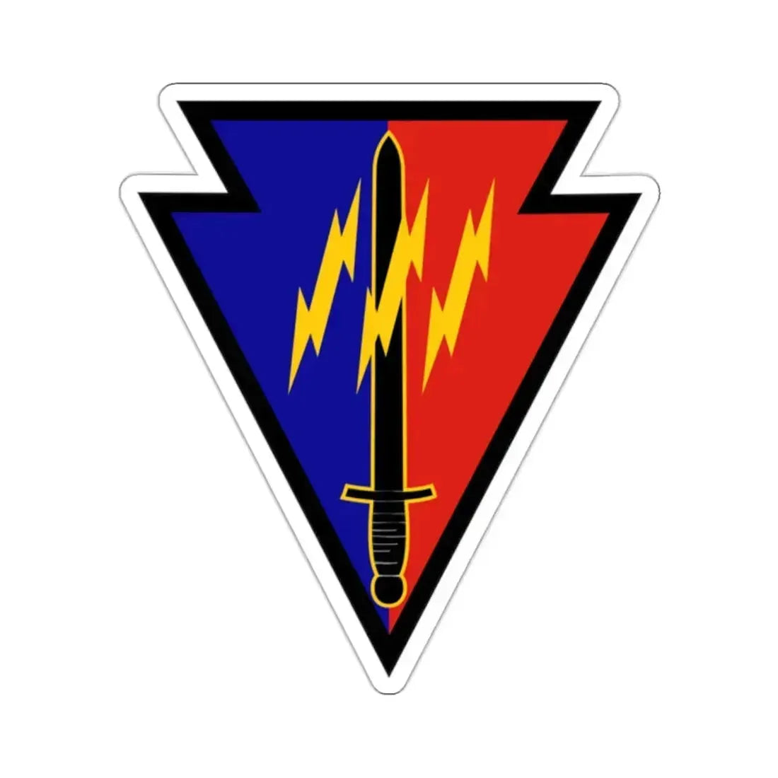 219th Battlefield Surveillance Brigade (U.S. Army) STICKER Vinyl Kiss-Cut Decal 2 Inch White - The Sticker Space