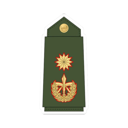 21.Nepalese Army GA (Nepal) (Military Rank) STICKER Vinyl Kiss-Cut Decal 2 Inch White - The Sticker Space
