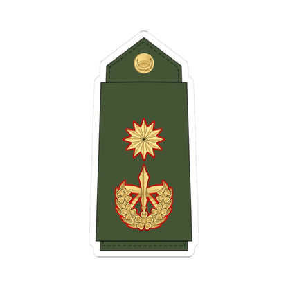21.Nepalese Army GA (Nepal) (Military Rank) STICKER Vinyl Kiss-Cut Decal 3 Inch White - The Sticker Space