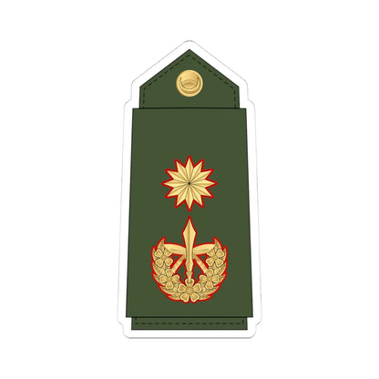 21.Nepalese Army GA (Nepal) (Military Rank) STICKER Vinyl Kiss-Cut Decal 4 Inch White - The Sticker Space