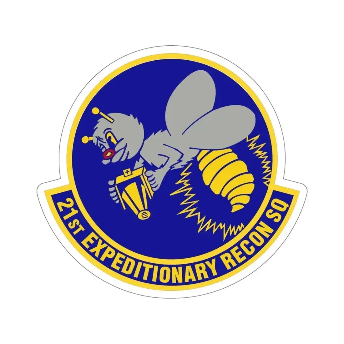 21st Expeditionary Reconnaissance Squadron (U.S. Air Force) STICKER Vinyl Die-Cut Decal 5 Inch - The Sticker Space