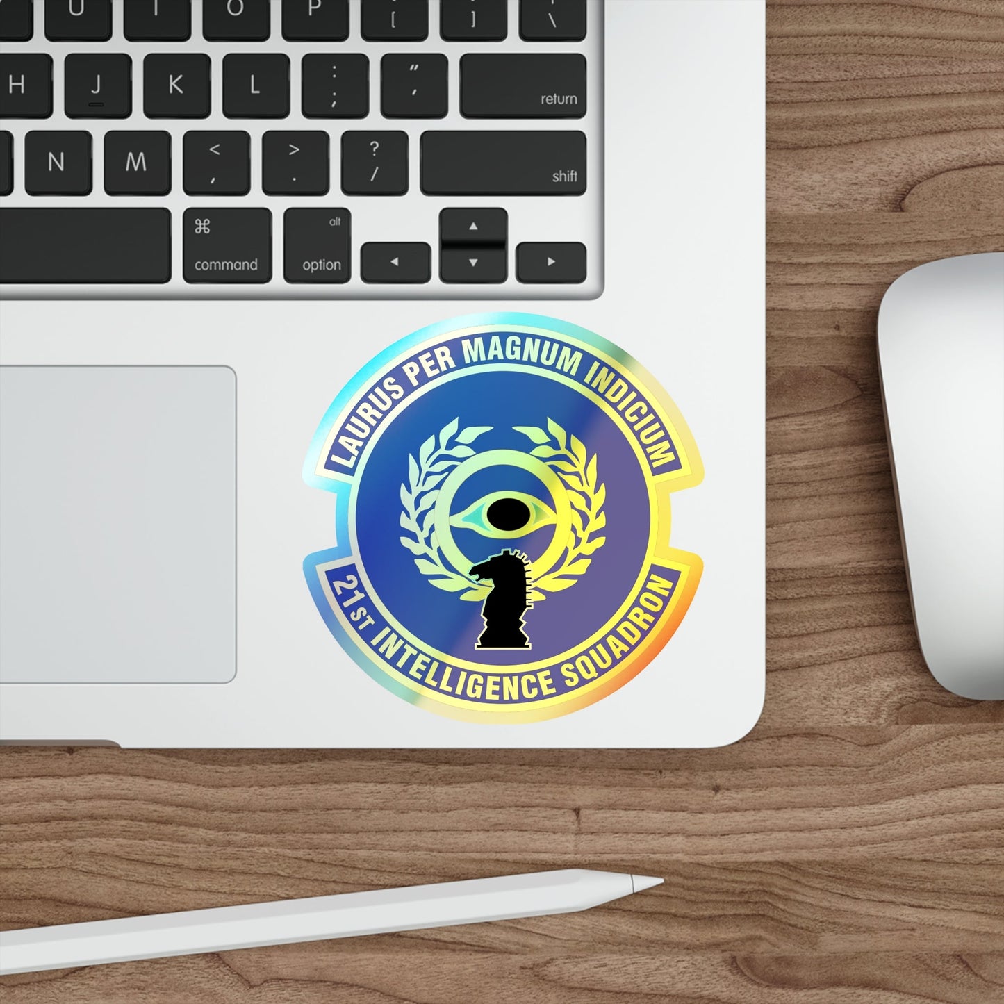 21st Intelligence Squadron (U.S. Air Force) Holographic STICKER Die-Cut Vinyl Decal-The Sticker Space