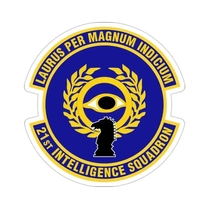 21st Intelligence Squadron (U.S. Air Force) STICKER Vinyl Die-Cut Decal 2 Inch - The Sticker Space