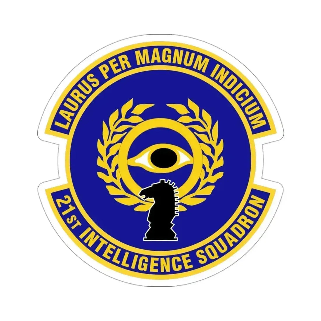 21st Intelligence Squadron (U.S. Air Force) STICKER Vinyl Die-Cut Decal 3 Inch - The Sticker Space