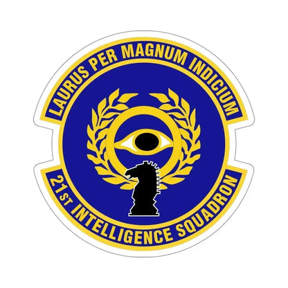 21st Intelligence Squadron (U.S. Air Force) STICKER Vinyl Die-Cut Decal 6 Inch - The Sticker Space