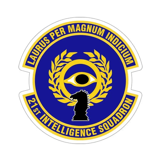 21st Intelligence Squadron (U.S. Air Force) STICKER Vinyl Die-Cut Decal 6 Inch - The Sticker Space