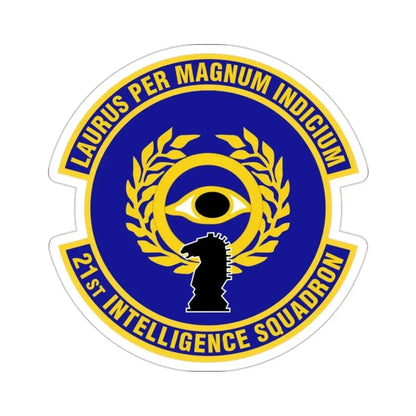 21st Intelligence Squadron (U.S. Air Force) STICKER Vinyl Die-Cut Decal - The Sticker Space