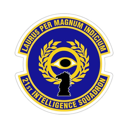 21st Intelligence Squadron (U.S. Air Force) STICKER Vinyl Die-Cut Decal - The Sticker Space