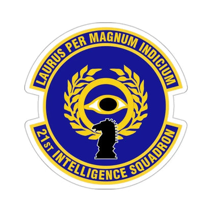 21st Intelligence Squadron (U.S. Air Force) STICKER Vinyl Kiss-Cut Decal - The Sticker Space